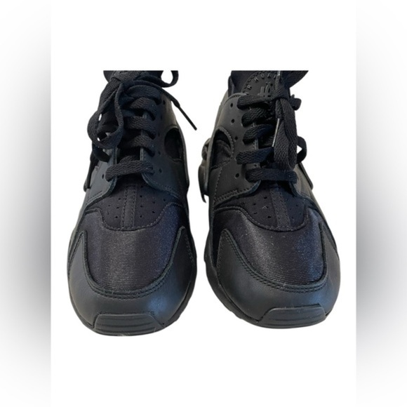 Nike‎ Air Women’s Huarache Shoes Triple Black Size 8 - Picture 6 of 15